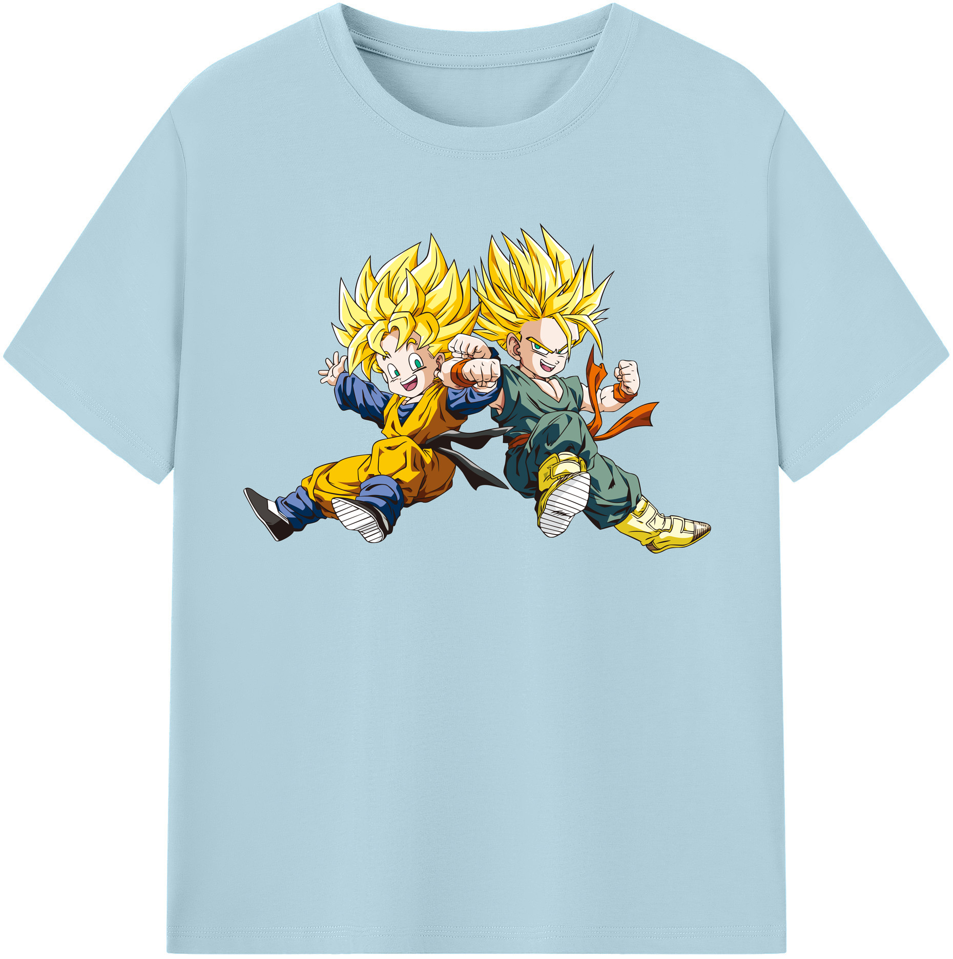 （画像用） ドラゴンボール 孫悟空（そん ごくう）Son Goku カカロット DRAGON BALL Kakarotto 綿100％半袖Tシャツ（フロントプリント）